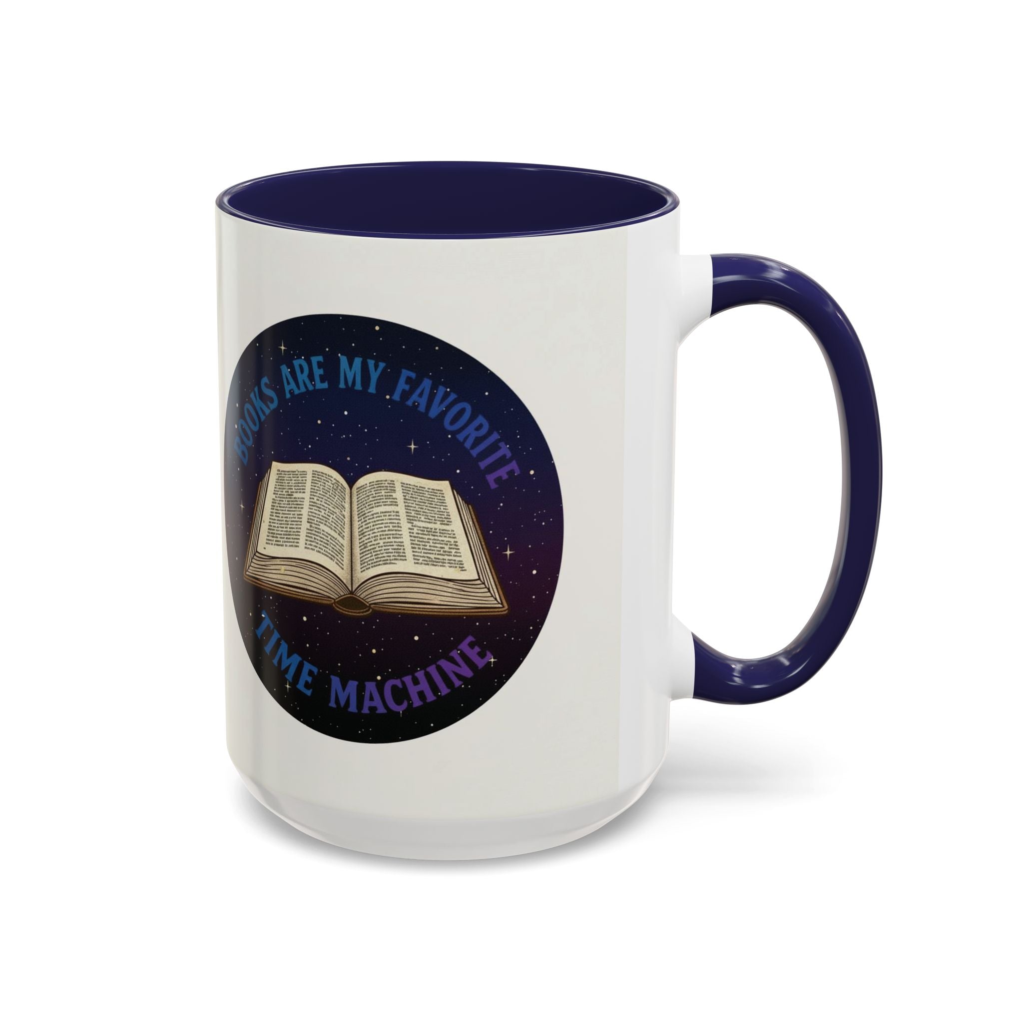 Books Are My Favorite Time Machine Coffee Mug