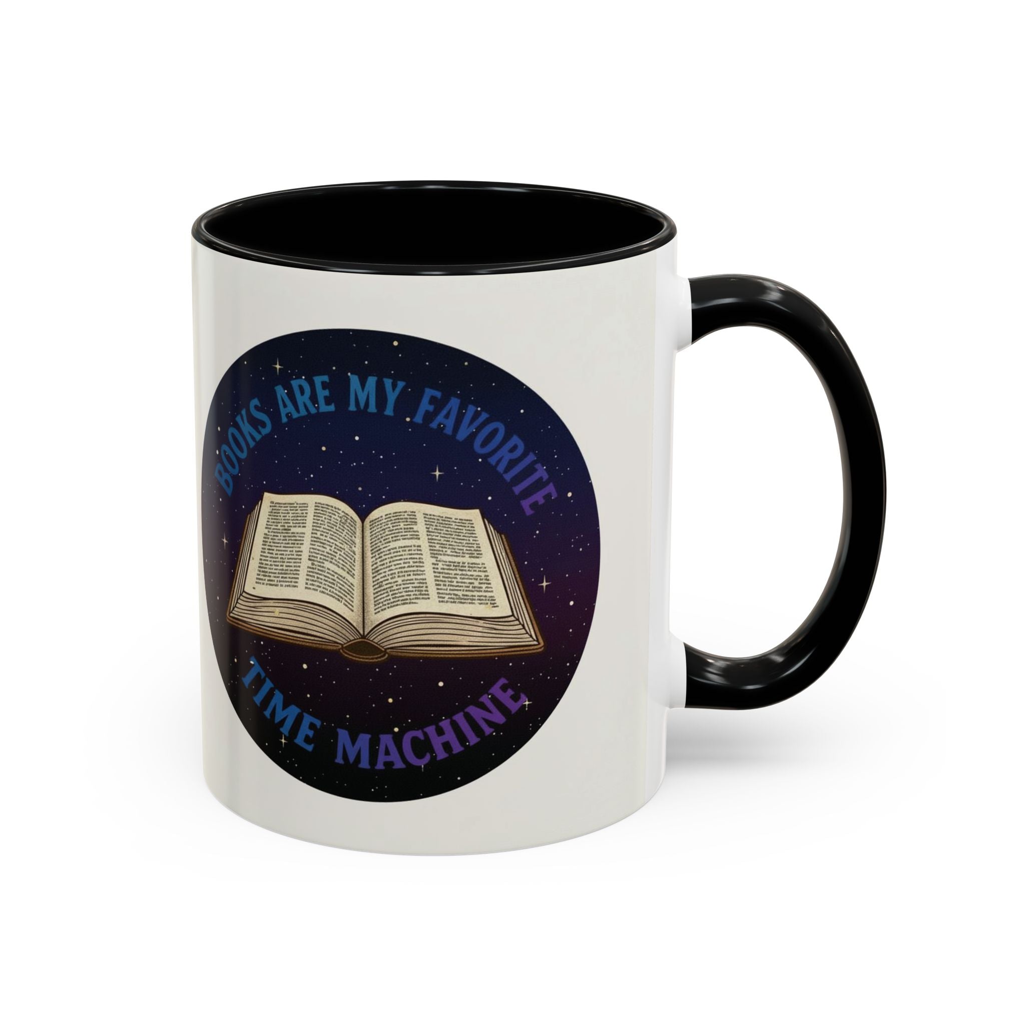 Books Are My Favorite Time Machine Coffee Mug