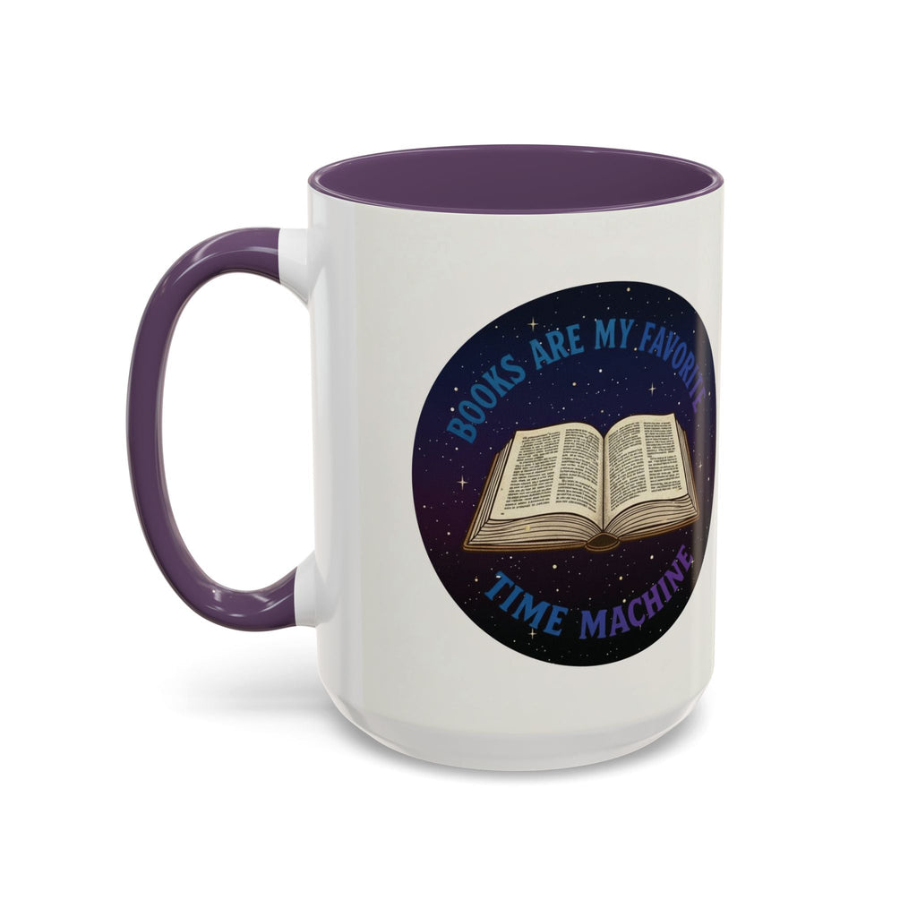 Books Are My Favorite Time Machine Coffee Mug