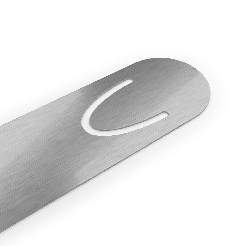 Forest Reading Bookmark — "I Like to Read My Trees" Metal Page Marker