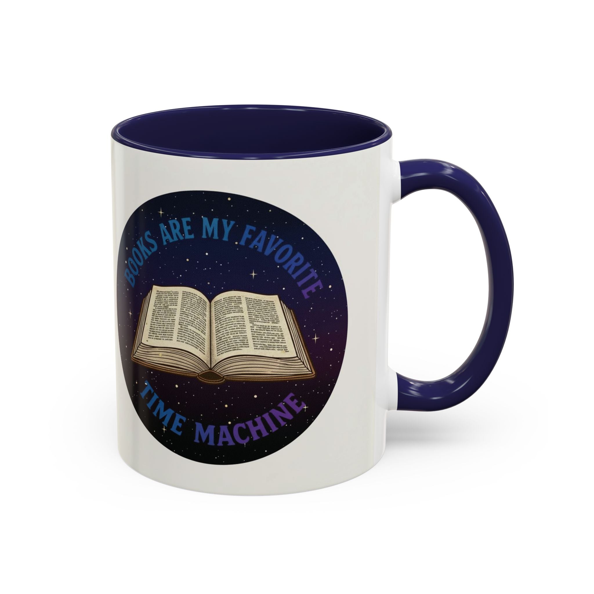 Books Are My Favorite Time Machine Coffee Mug