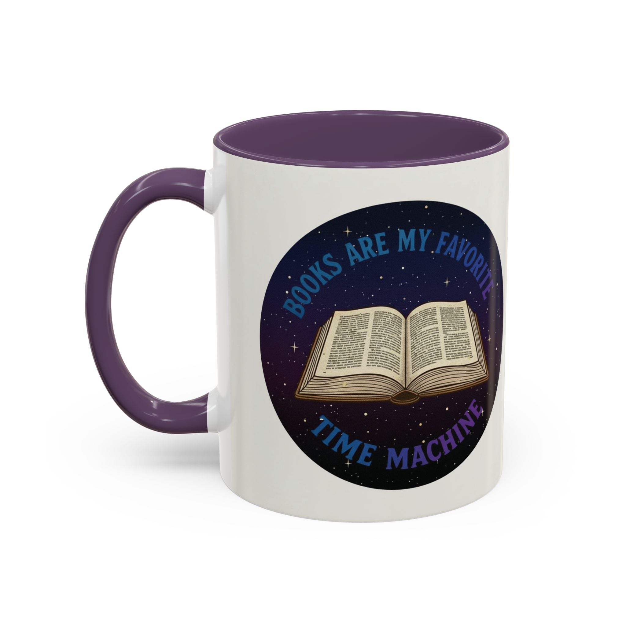 Books Are My Favorite Time Machine Coffee Mug