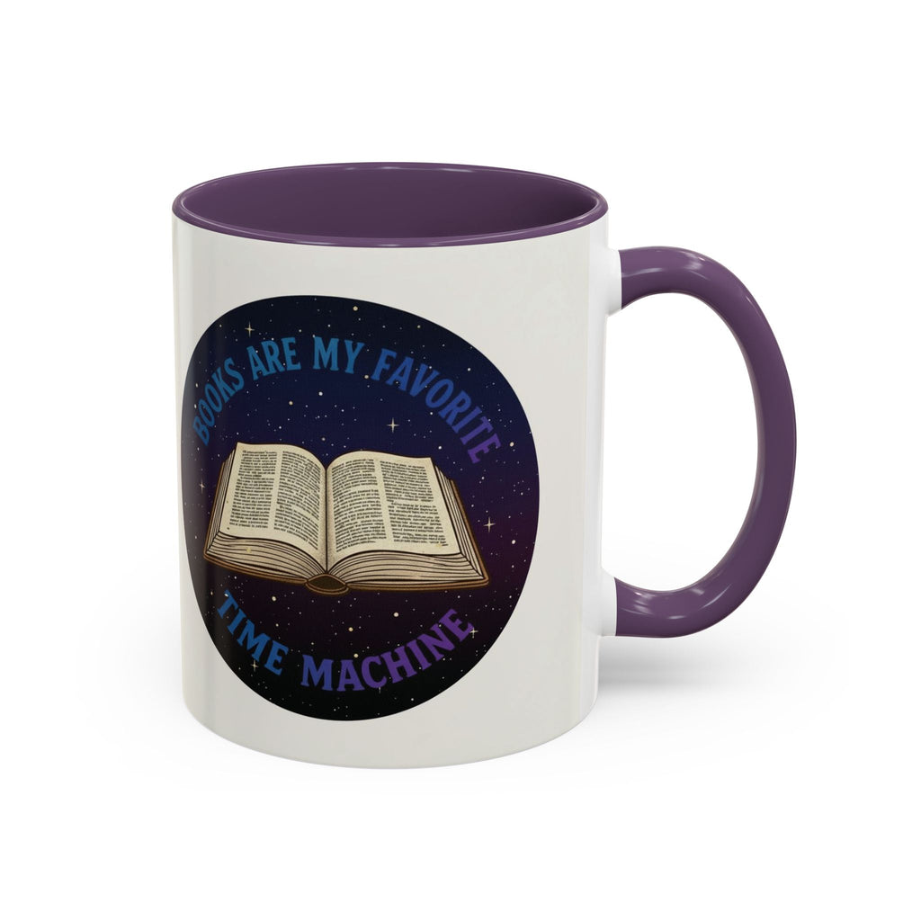 Books Are My Favorite Time Machine Coffee Mug