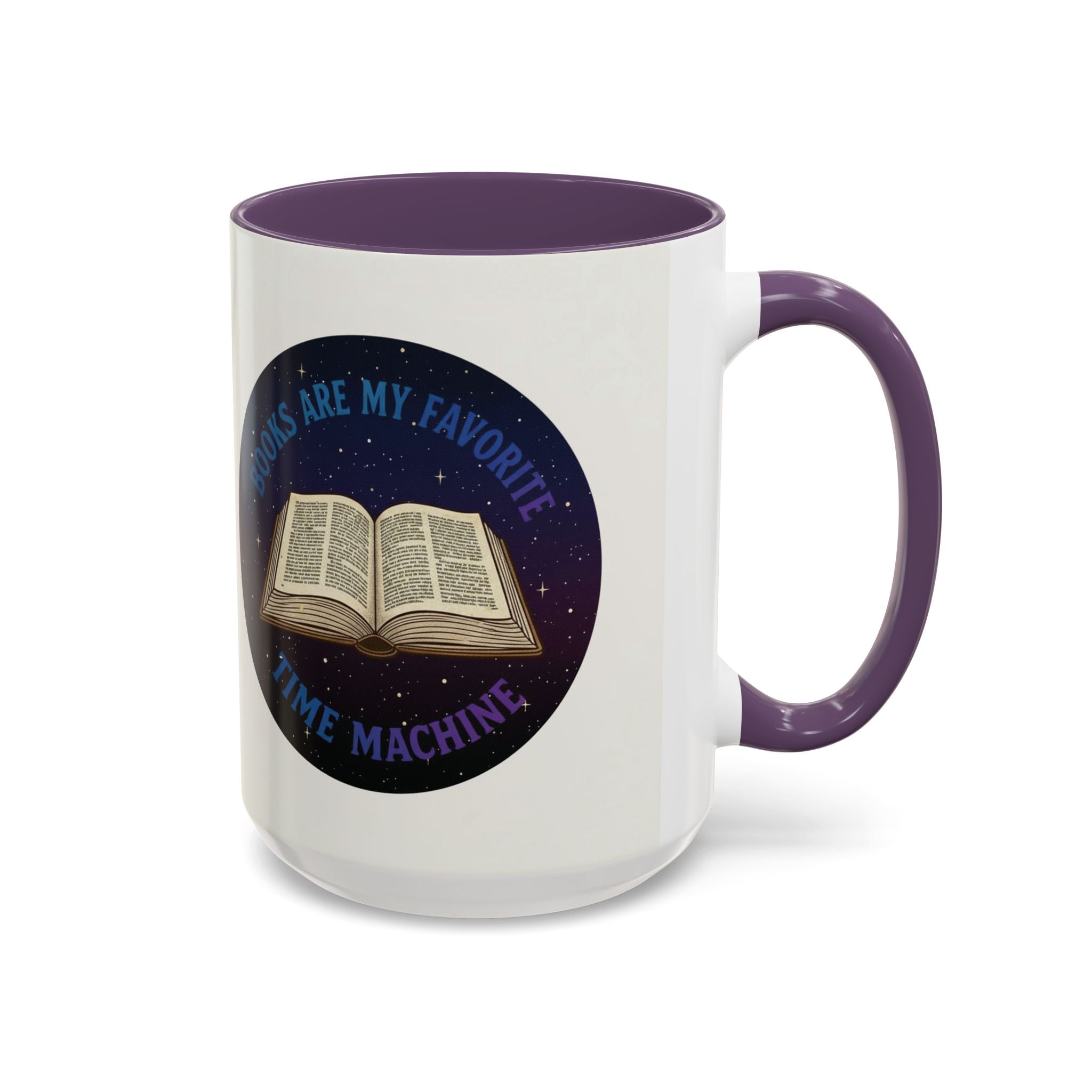 Books Are My Favorite Time Machine Coffee Mug