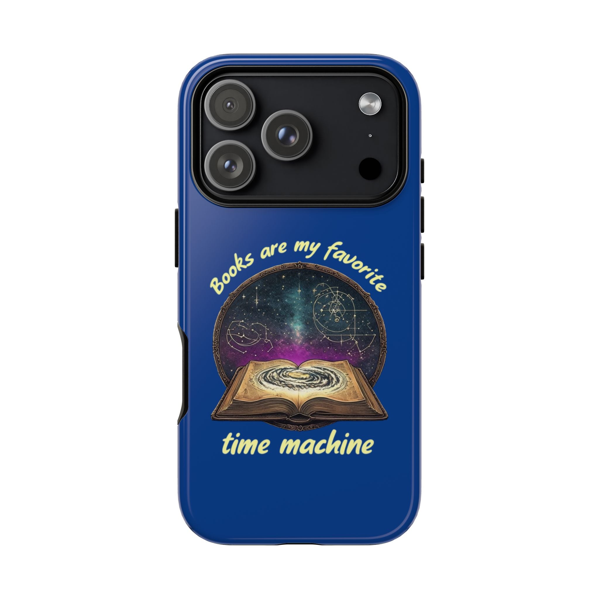 iPhone Case — "Books Are My Favorite Time Machine"