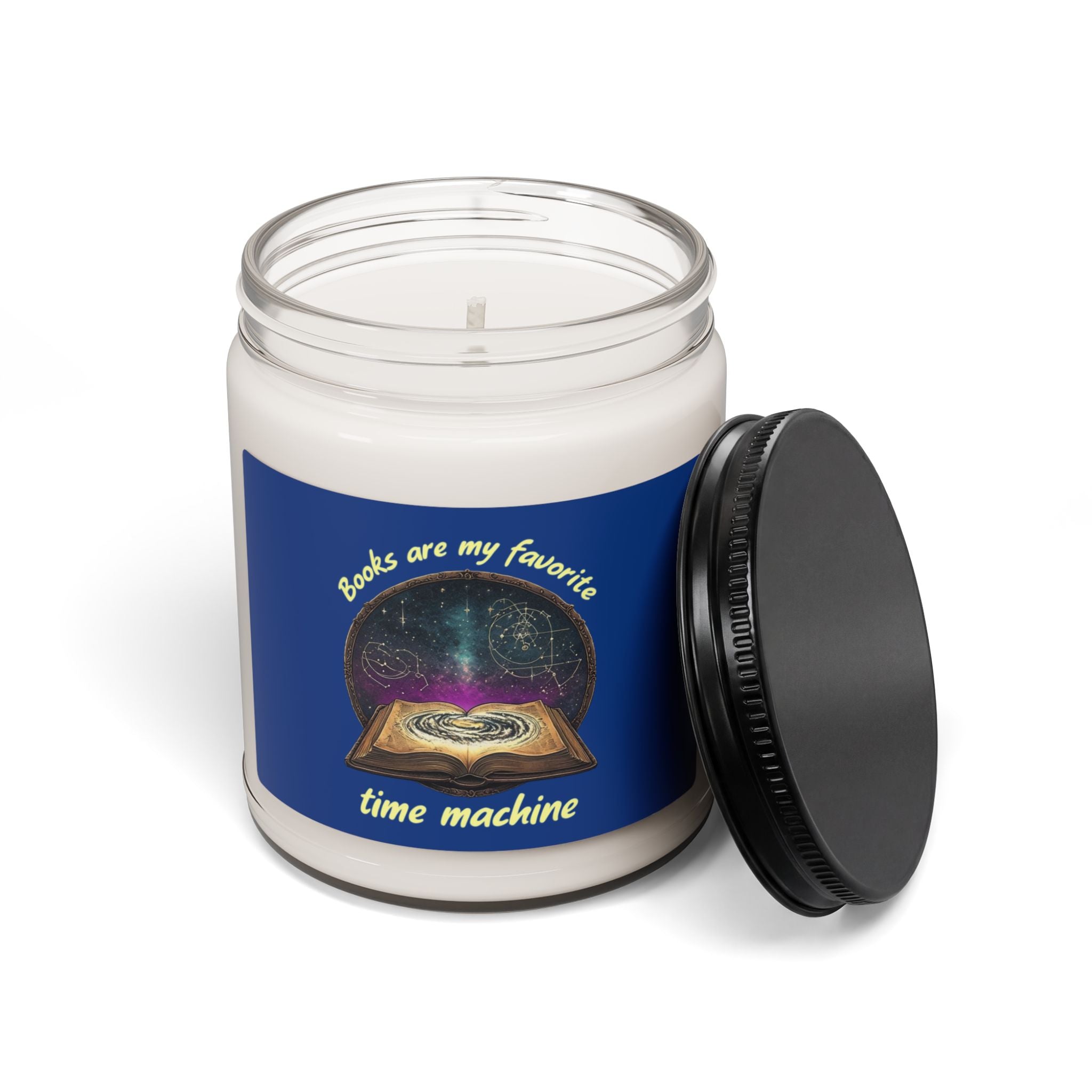 Soy Candle — "Books Are My Favorite Time Machine" 9oz