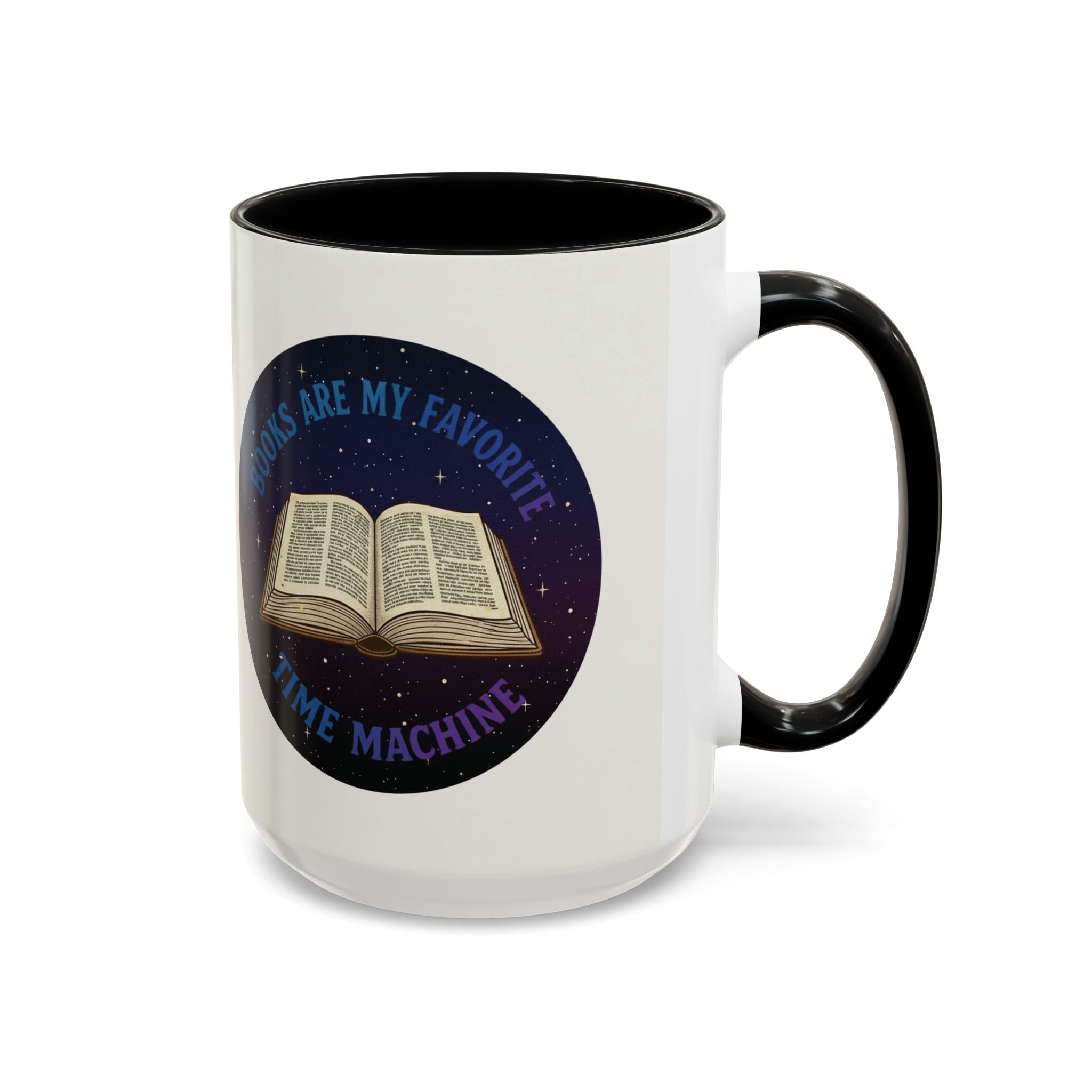 Books Are My Favorite Time Machine Coffee Mug